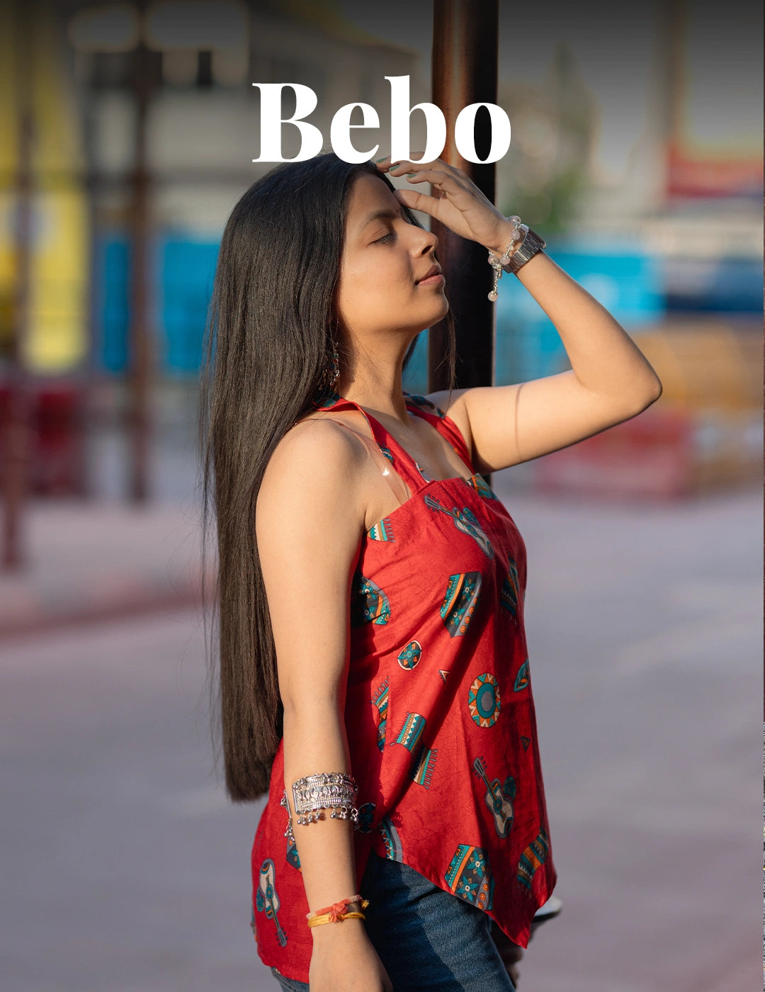 Bebo – Trendy Printed Cotton Top