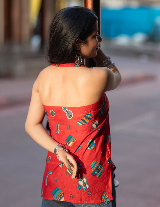 Bebo – Trendy Printed Cotton Top