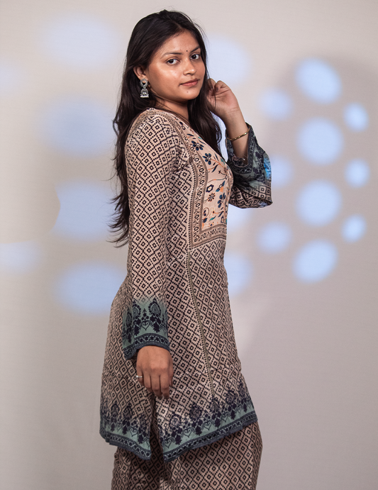 Ada – Masleen Printed Co-ord Set
