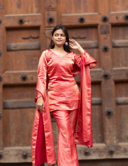 Mastani – Red Crush Festive Co-ord Set