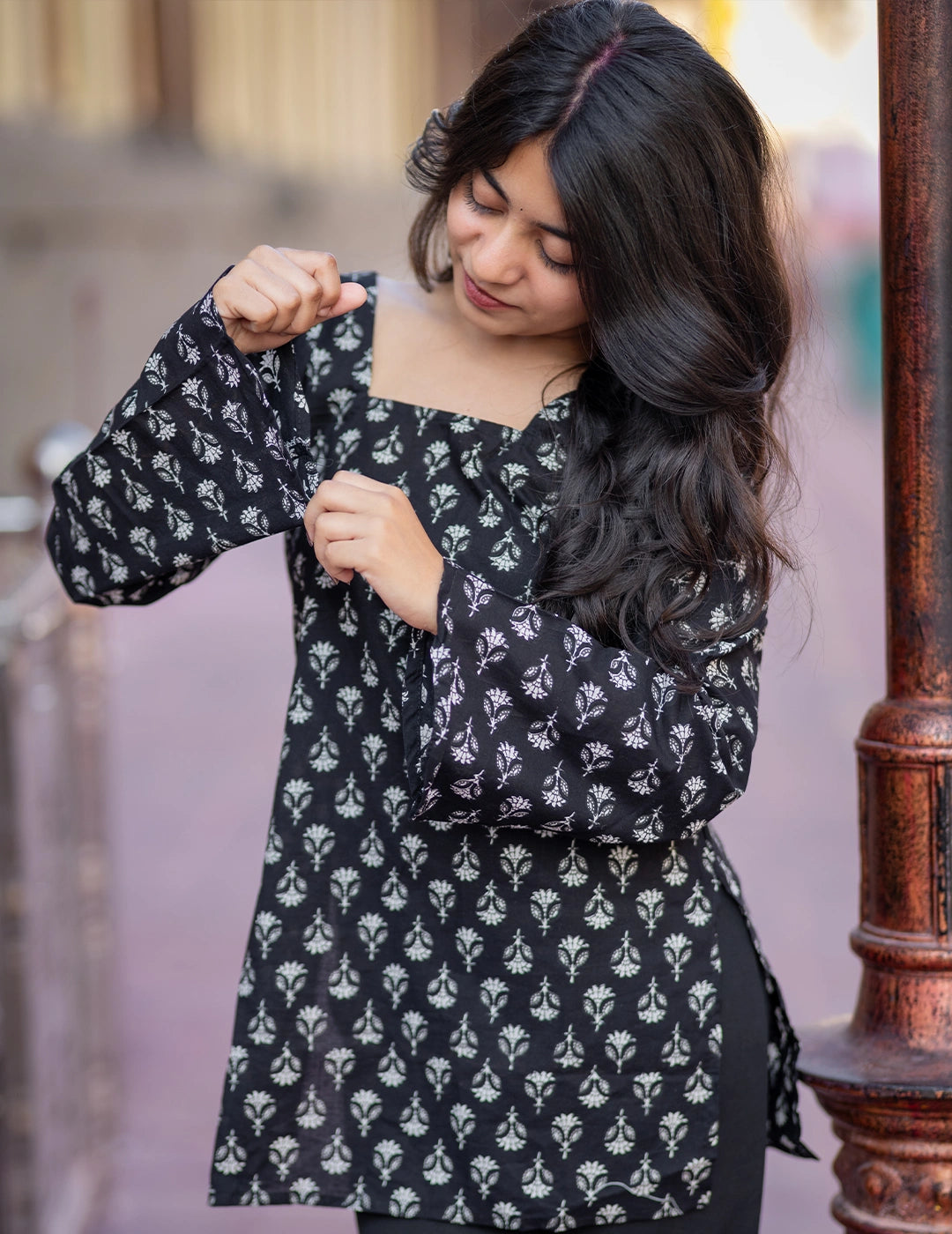 Noorika – Pure Cotton Printed Kurti