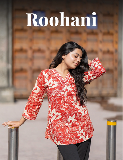 Roohani – Pure Cotton Printed Kurti