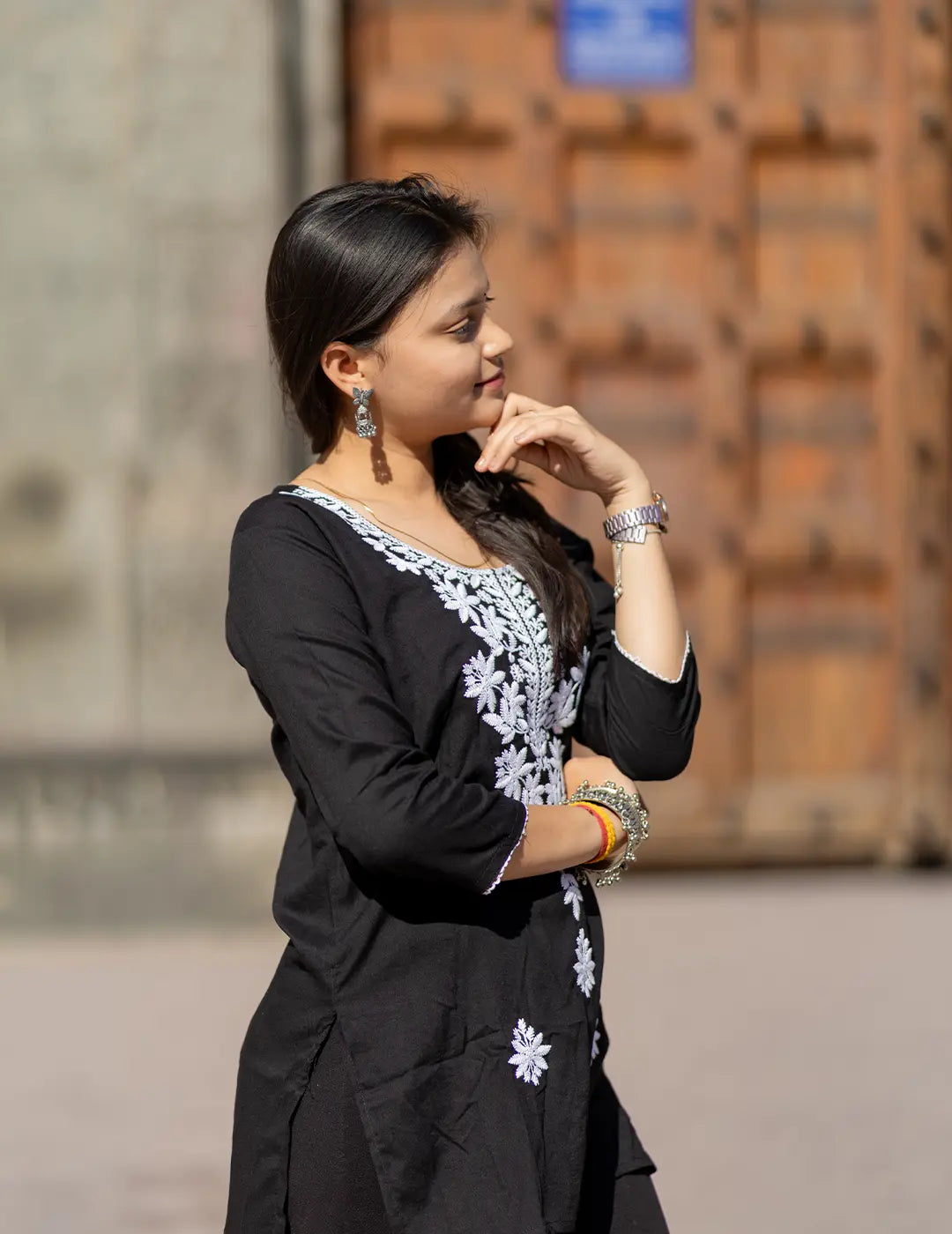 Sahiba – Embroidered Cotton Kurti